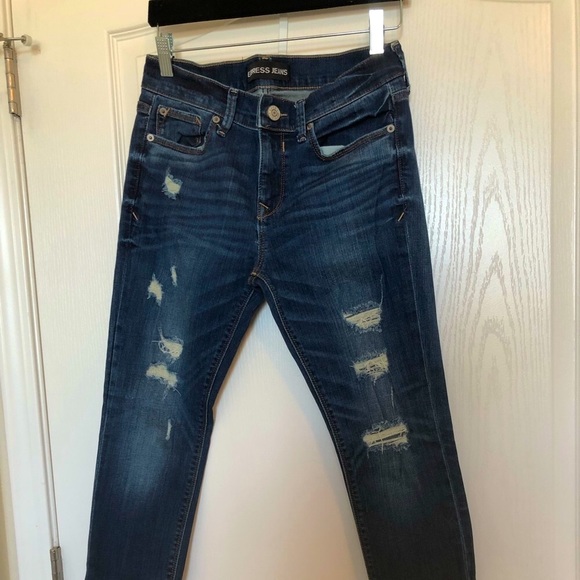 Express Legging Mid rise Jeans - Picture 1 of 7
